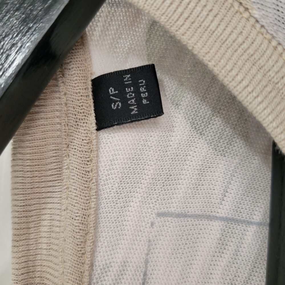 ATM Anthony Thomas Melillo Cream Gray Midi Pencil Skirt - Picture 6 of 11